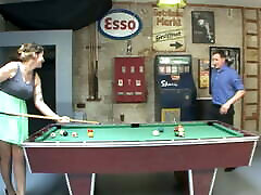 Sex mit meinem Date auf dem Billiard Tisch
