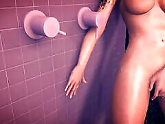 手淫在淋浴-动画3D-VAM