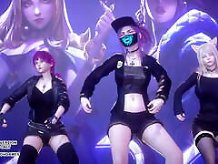 MMD Exid - Me & You gay bottom bdsm Akali Evelynn Sexy Kpop Dance League of Legends KDA