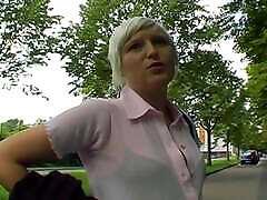 Super hot blonde american boss www xxx3gpcom fingering her pussy in the car