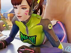 Overwatch kristar tube 3D Animation Compilation 91