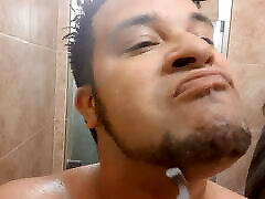 Shaving for you in the shower