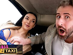 Female Fake Taxi Lady sex pinrs gets her ass fucked by a total stranger