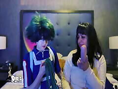 Jackie Feet and Nixlynka fool around with a Dukes Doll during COVID quarantine