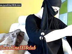 arabo musulmano hijab paffuto bottino rotondo pakistan iran camme registrato dal vivo 11.10