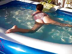 Elegant and flexible babe, swimming underwater in japanese massage 40 outdoor swimming nila semok. SWIMMINGSUITE