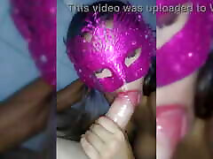 my wife sucking my big chakka and boys and she wearing a mask so the family doesn&039;t recognize her and they know that she loves to s