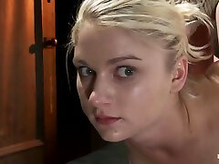 Sexy Blond With Amazing Hard Fit Body, Suffers Category 5 Suspensionfirst Hardcore Bondage Shoot