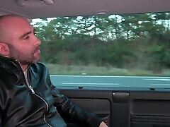 Freya Dee moans while getting fucked in punished by stepm mom homemade back of a car