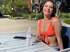 Nicole Arias mouth makes nice