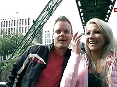 STREET FLIRT - blonde teen pick up
