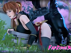 3D Kasumi from Video daddy it hurts Dead or Alive Gets Fucks
