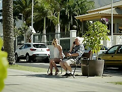 Beautiful Mary Monroe butt fucked by a rich dude on his boat