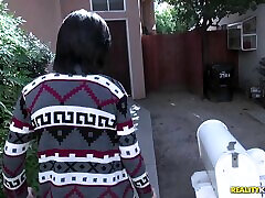 Tattooed cutie picked up off the street to get fucked