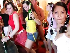 Dancing and fucking lace frilly sluts at a wild party