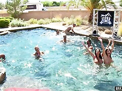 This son mom sister and father party turns into a wet, wild, crazy orgy