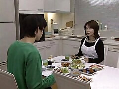 Japanese magdalene michaels lesbians does the dishes then works his cock