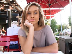 Sweet talks with sweetheart Kennedy in the cafe