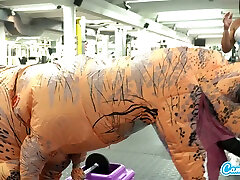 join sex diary vietnam - hot milf stepmom fucked by Trex in real gym sex