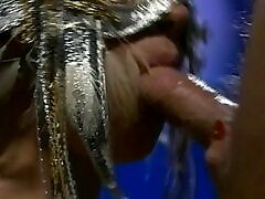 Hot blonde Teri Diver gets fondled and fucked on a tomb