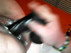 I love to fuck my wifes wet snatch with her favorite sex toy