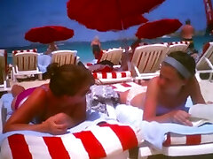 One of the best voyeur pleasures on Caribbean beach is to film hot gals