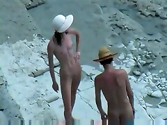 Spy video of horny nudist pashtoo six hd fucking doggy style on a beach