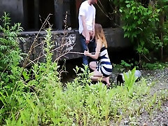 Slow motion footage of my girl sucking my cock in public Slow motion footage of my girl sucking my cock in public