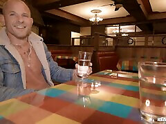 Charly Summer has a first date sex with creampie in the bedroom.