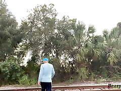 Now the koall xxx video wants me to what? Clean the train tracks? Bear does Outdoor pissing with bad title