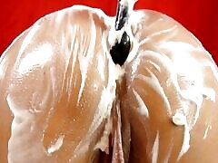 Nicole DuPapillon UK&039;s Longest Labia shoots cream out of her arse before getting fucked in the arse and spunked on