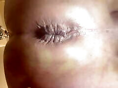 Close up of ass blown out from classic dadd huge cock