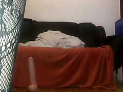 Sissy crossdresser riding huge cock Sissy crossdresser riding huge cock