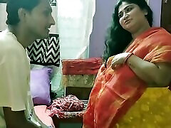 Indian Hot Bhabhi XXX baby otngue with Innocent Boy! With Clear Audio
