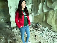 Hard Fucked Girlfriend In A Scary Abandoned House