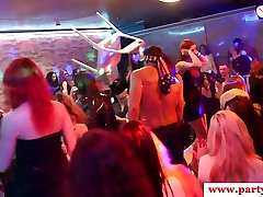 Euro amazing ladymost babes fuck strippers at party