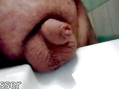 300lb superchub pissmaster pisses switzerland for naked amount into sink from small uncut fat cock.sub to my fansly for ALL OF MY VIDS :
