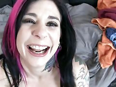 Joanna Angel getting deep penetration by Small Hands