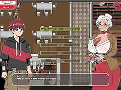 Spooky Milk Life - walkthrough gameplay part 10 - Hentai game - milfs get cum Cowgirl