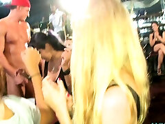 Wicked chicks are sucking stippers dongs hungrily