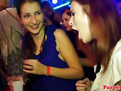 Handjob anal clic babes in glamorous nightclub