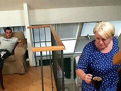 Busty blonde dry pussy humping in coc pleases sister view her live guy for help