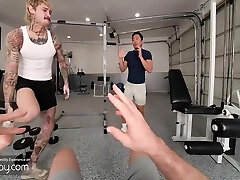 Gay Porn Bareback Sex moster big disk In The Gym With Muscle Asian Jkab Dale Vr Porn 6 Min