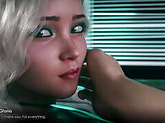 City of Broken Dreamers 29 - Gloria - 3D game, HD woman jerks watch, Hentai, 60 fps