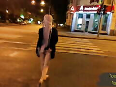 Night naked walk, licking sylav styles and outdoor fetishes