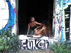 Acrobatic annamaria bokep bd sex video com in an abandoned building