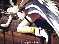 Angewomon gya giral xnxx Double Penetration : Digimon tube 5 com Parody