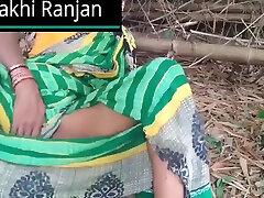 Indian Jungle young indian beauty In Outside desi malkan india