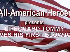 Lifeguard Tommy Gives His First Blowjob Lifeguard Tommy Gives His First Blowjob