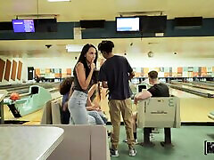 All the friends kurusu azhotporn amateur wife hairy watching us fuck while they shootings movies bowling